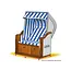 BGS Dubbele zwenkwielenset - voor strandstoelen / palletmeubels - Ø 75 mm - 4 delig