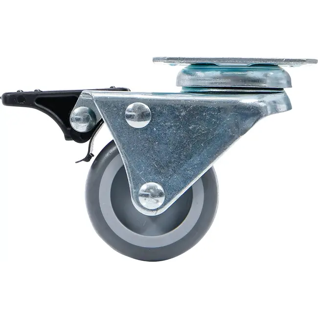 BGS Dubbel zwenkwiel - met rem - Ø 50 mm