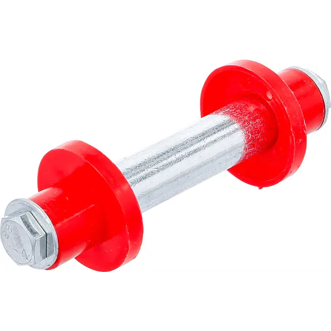 BGS Asset voor kruiwagenwiel - 128 mm - Ø 20 mm - met 2 afstandshulzen