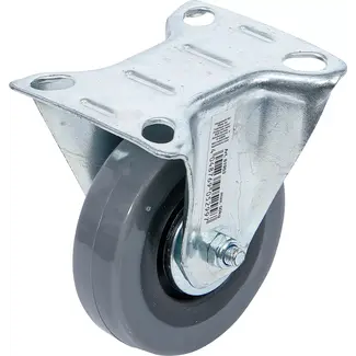BGS Bokwiel - met schroefplaat - Ø 75 mm