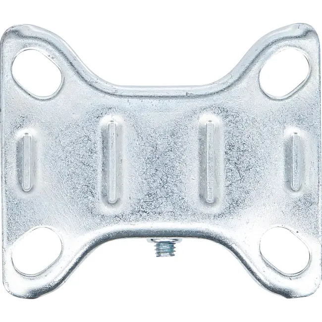 BGS Bokwiel - met schroefplaat - Ø 75 mm