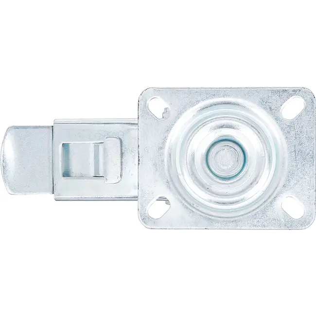 BGS Zwenkwiel met rem - met schroefplaat - Ø 125 mm