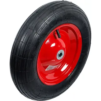 BGS Kruiwagenwiel - luchtband met slang - 350 mm