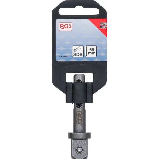 BGS Dopsleuteladapter - 65 mm - SDS - 1/2"