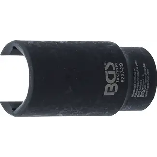 BGS technic Dopsleuteldop gesleufd, zeskant - 29 mm