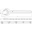 BGS Machinesleutel - DIN 894 - 7 mm