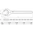 BGS Machinesleutel - DIN 894 - 8 mm