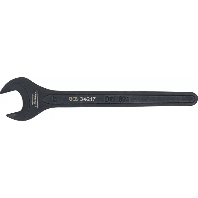 BGS Machinesleutel - DIN 894 - 17 mm