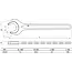BGS Machinesleutel - DIN 894 - 21 mm