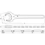 BGS Machinesleutel - DIN 894 - 22 mm