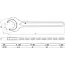 BGS Machinesleutel - DIN 894 - 32 mm