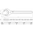 BGS Machinesleutel - DIN 894 - 34 mm