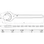 BGS Machinesleutel - DIN 894 - 41 mm