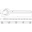 BGS Machinesleutel - DIN 894 - 75 mm