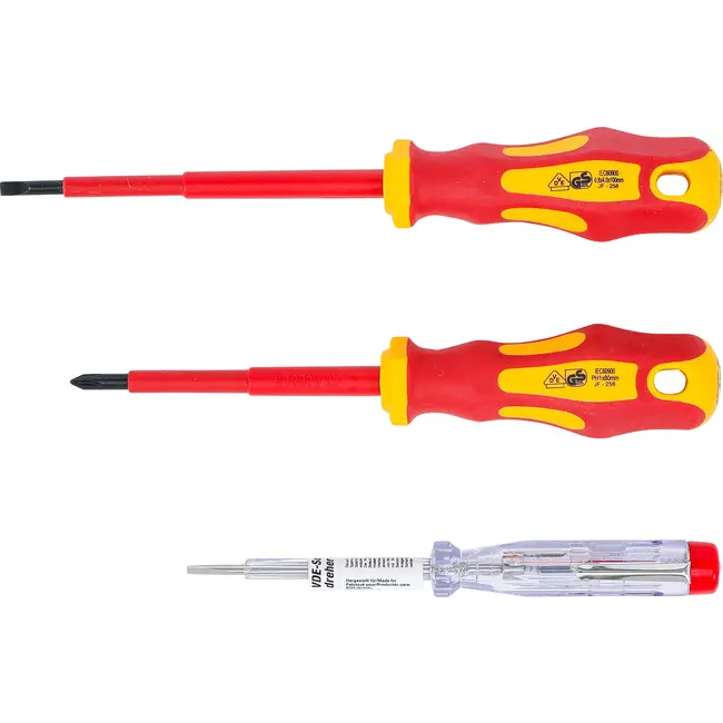 BGS VDE schroevendraaierset - 3 delig