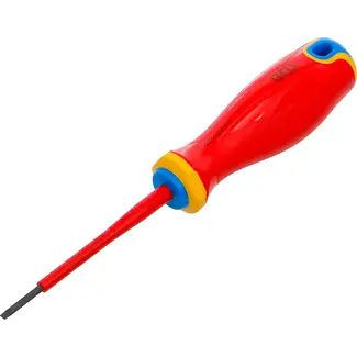 BGS technic VDE schroevendraaier - extra dunne punt - sleufkop, 2,5 mm