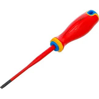BGS technic VDE schroevendraaier - extra dunne punt - sleufkop, 4 mm