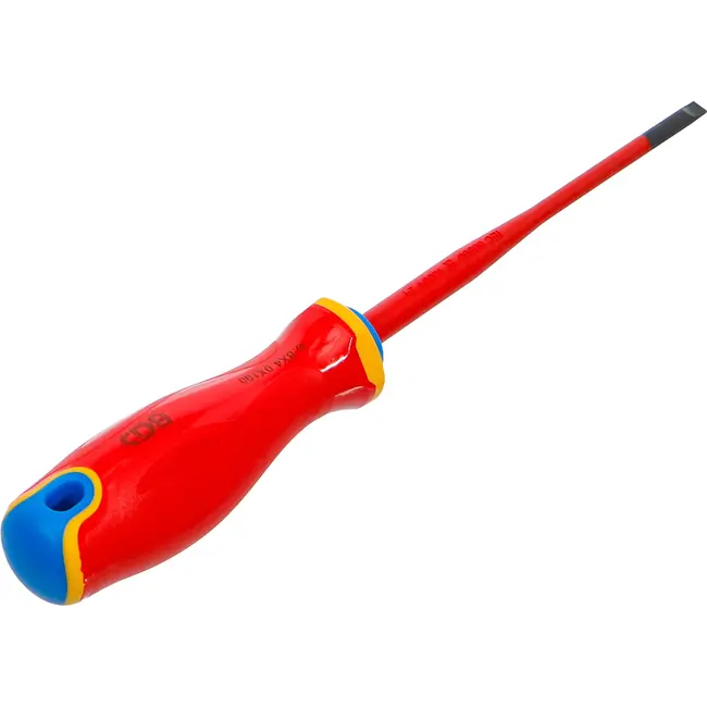 BGS VDE schroevendraaier - extra dunne punt - sleufkop, 4 mm