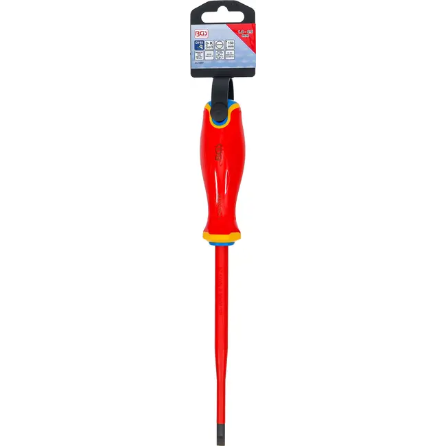 BGS VDE schroevendraaier - extra dunne punt - sleufkop, 6,5 mm