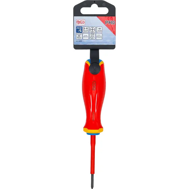 BGS VDE schroevendraaier - extra dunne punt - kruiskop PH0