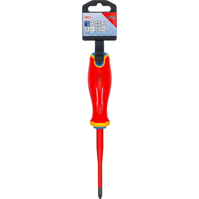 BGS VDE schroevendraaier - extra dunne punt - kruiskop PH2