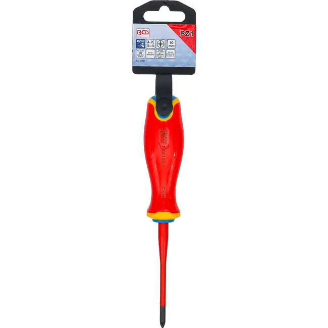 BGS VDE schroevendraaier - extra dunne punt - kruiskop PZ1