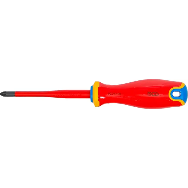 BGS VDE schroevendraaier - extra dunne punt - kruiskop PZ2