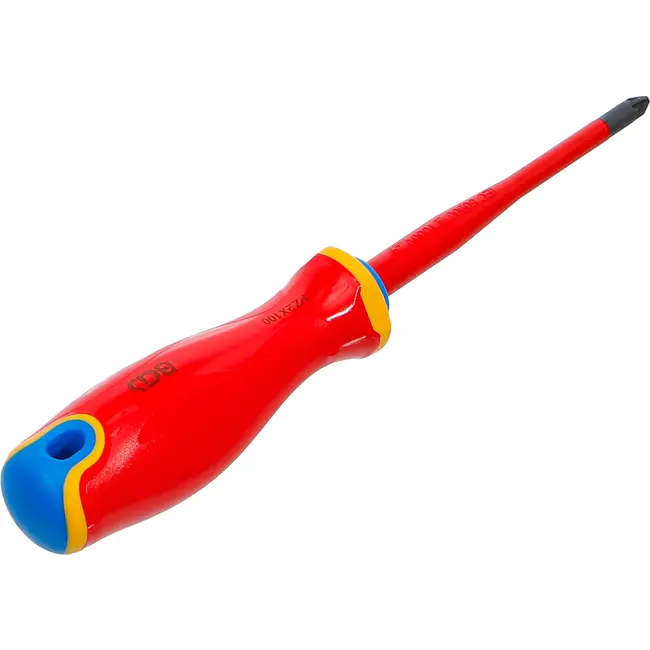 BGS VDE schroevendraaier - extra dunne punt - kruiskop PZ2