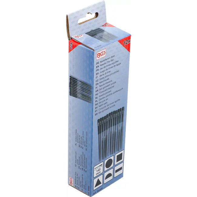 BGS Naaldvijlenset - 12 delig