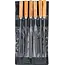BGS Sleutlvijlen-set - houten heft - 100 mm - 6 delig