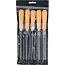 BGS Vijlen-set - houten heft - 150 mm - 5 delig