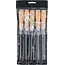 BGS Vijlen-set - houten heft - 150 mm - 5 delig