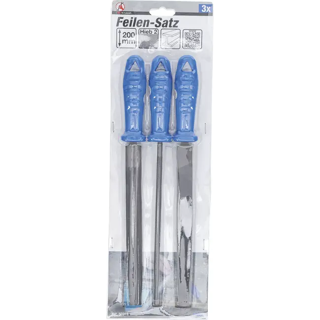 BGS Vijlenset - 200 mm - 3 delig