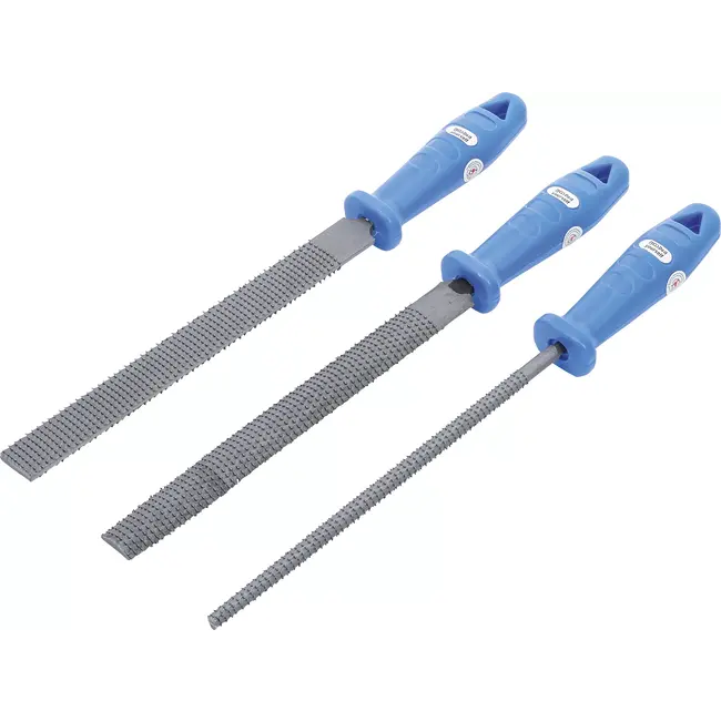 BGS Houtraspset - 200 mm - 3 delig