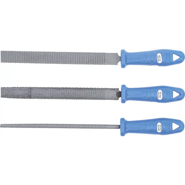 BGS Houtraspset - 200 mm - 3 delig