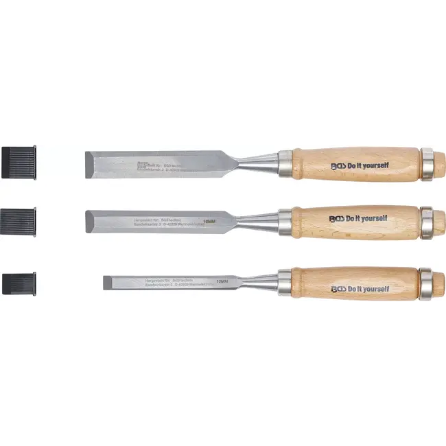 BGS Steekbeitelset - 10 / 16 / 20 mm - 3 delig