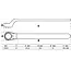 BGS Enkelvoudige VDE-ringsleutel - diep gebogen - 12 mm