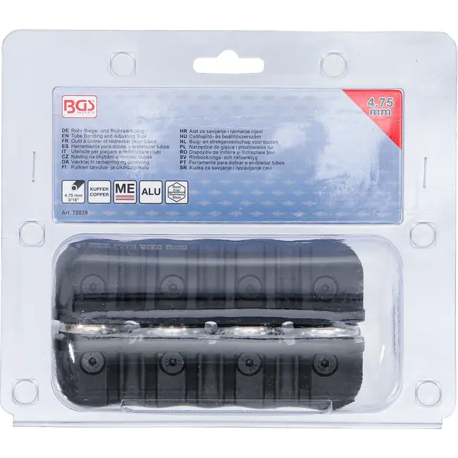 BGS Buig- en strekgereedschap voor buizen - 4,75 mm (3/16")
