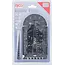 BGS Schroeven- en schroefdraadsjabloon - metrisch - M3 - M20, 0,5 - 13,00 mm