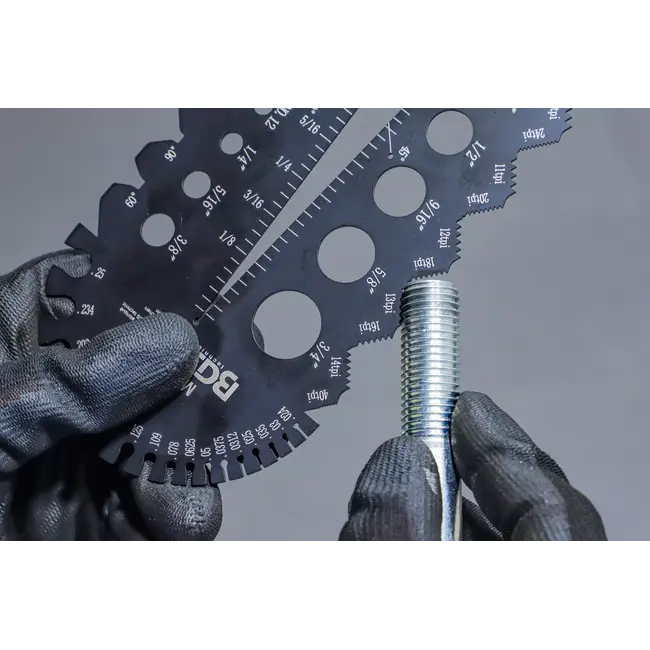 BGS Schroeven- en schroefdraadsjabloon - inches - 1/4 - 2"