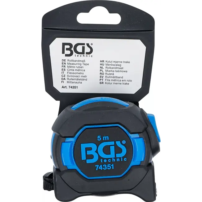 BGS Rolbandmaat - 19 mm x 5 meter