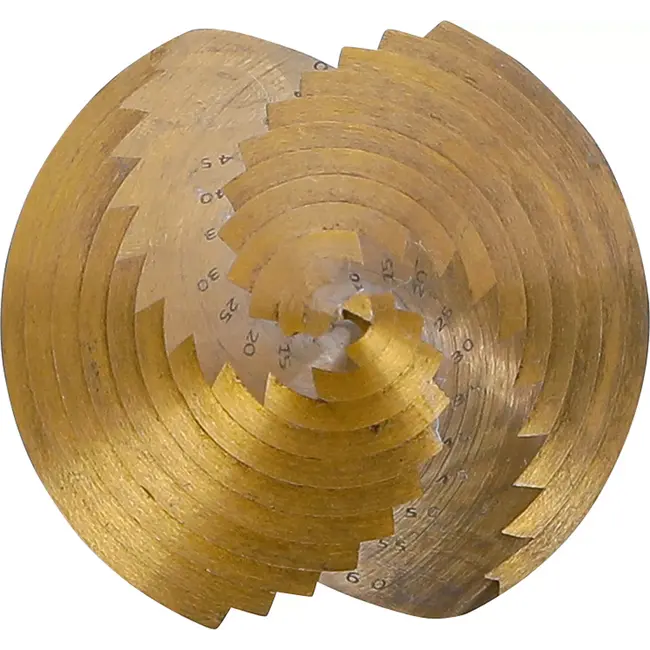 BGS Trappenboor - titanium gecoat - Ø 6 - 60 mm