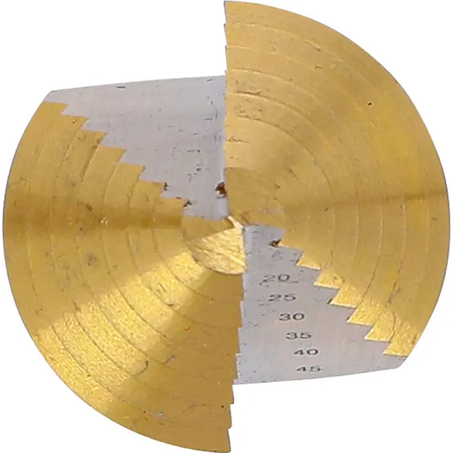 BGS Trappenboor - titanium gecoat - Ø 10 - 45 mm