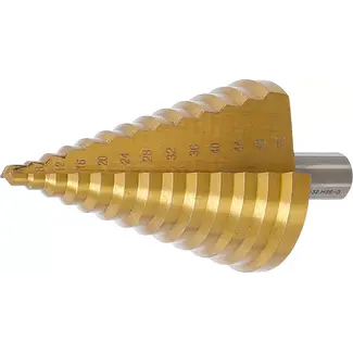 BGS technic Trappenboor - titanium gecoat - Ø 6 - 52 mm