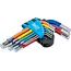 BGS Stiftsleutelset - meerkleurig - kort - binnenzeskant 1,5 - 10 mm - 9 delig