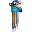 BGS Stiftsleutelset - meerkleurig - binnenzeskant 1,5 - 10 mm - 9 delig