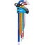 BGS Stiftsleutelset - meerkleurig - extra lang - binnenzeskant 1,5 - 10 mm - 9 delig