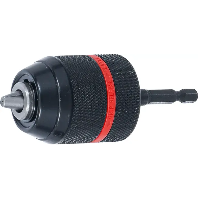 BGS Snelspanboorhouder - metalen uitvoering - aandrijving buitenzeskant 1/4" x 20 UNF - 0,8 - 10 mm