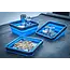 BGS Magnetische legschalenset - silicone - vouwbaar - 115 x 115 x 50 mm - 4 delig