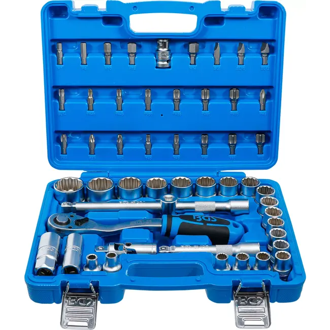 BGS Dopsleutelset twaalfkant - 1/2" - 8 - 32 mm - 51 delig